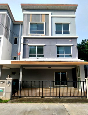 บ้านเดี่ยว ถนนราชพฤกษ์ : บ้านแฝด สำหรับขาย บ้านแฝด คาซ่า แกรนดื ราชพฤกษ์-พระราม 5 บางใหญ่-นนทบุรี