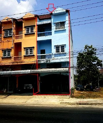 SHOP HOUSE 21 Sq.w. Ban Pong Ratchburi for 2.5M