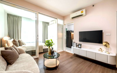 Condos for rent : I-Biza. 1bed 33sqm. Line id: @pfagent