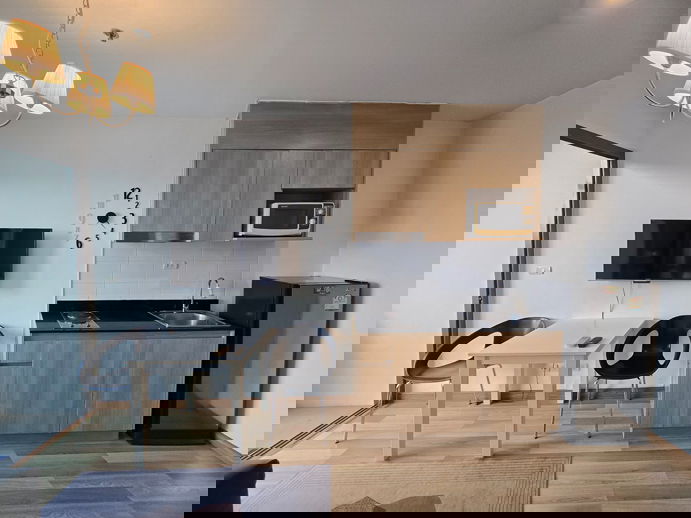 รูป 🔥เจ้าของปล่อยเช่าถูก🔥 ห้องสวย มีเครื่องซักผ้า วิวสระว่ายน้ำ Ideo Blucove Sukhumvit - รูปที่ 8/16