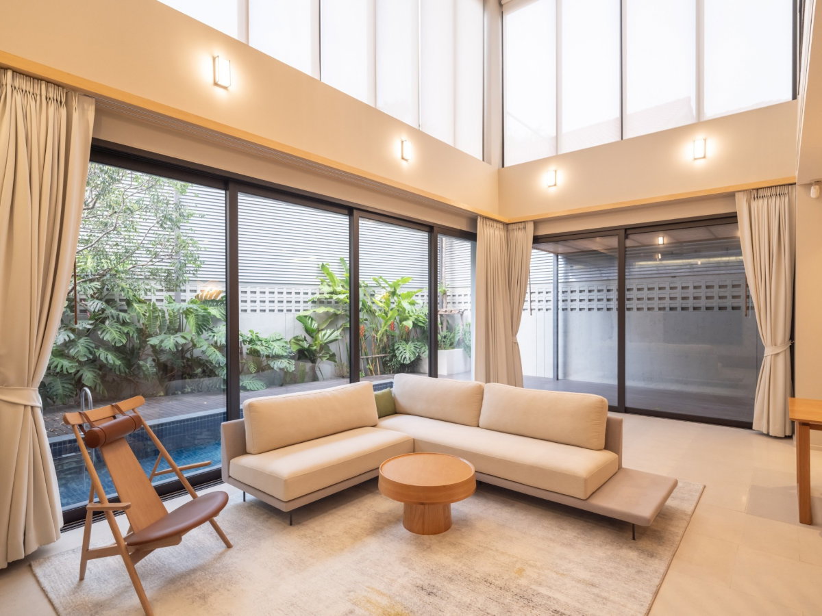รูป [ให้เช่า] Ultra Luxury Home หลังใหญ่สุดในโครงการ พร้อมลิฟต์และสระว่ายน้ำ📍Baan Baan Vibhavadi 20 (หลังการบินไทย) 🚇BTS ห้าแยกลาดพร้าว - รูปที่ 4/16