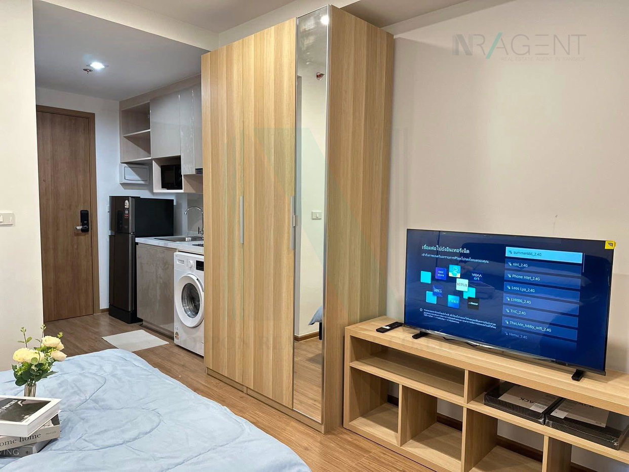 รูป ให้เช่าคอนโด เดอะ ลิฟวิ่น รามคำแหง อาคาร 1 ชั้น 9 สตูดิโอ ขนาด 22 ตรม ใกล้ The Mall บางกะปิ - รูปที่ 6/8