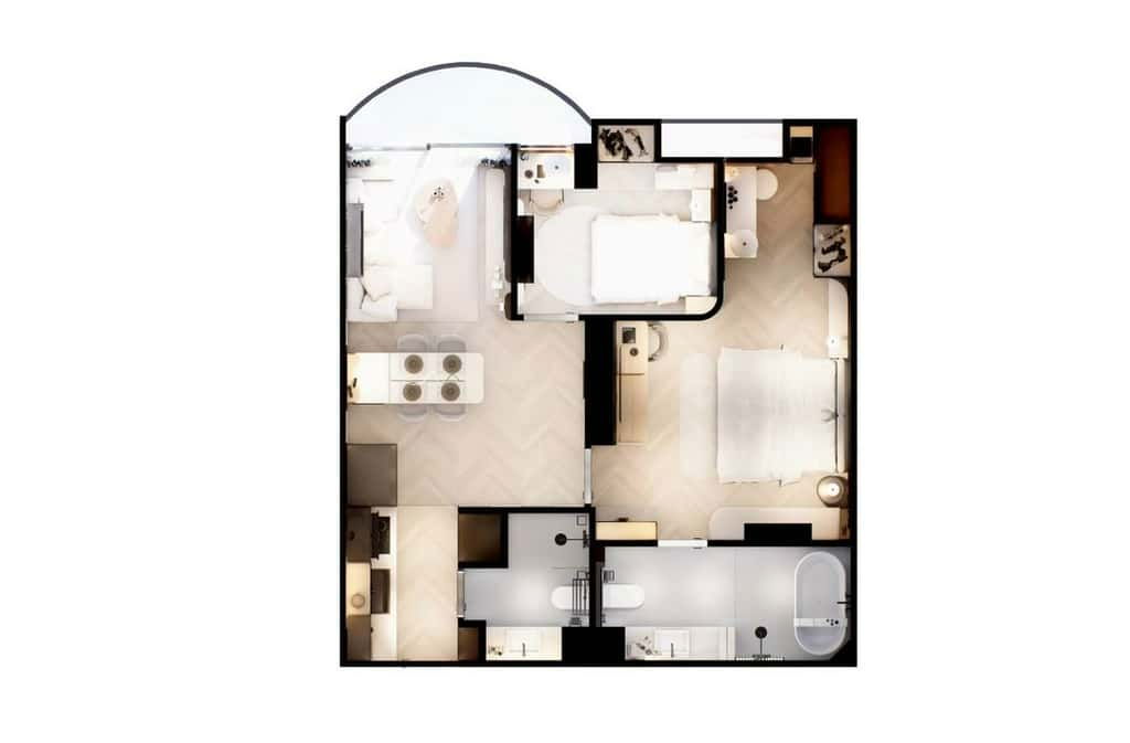 รูป ขายคอนโดเวียงพิงค์ แมนชั่น Penthouse ทำเลทอง ติด MAYA นิมมาน — รีโนเวทใหม่ทั้งห้อง พร้อมอยู่ - รูปที่ 20/20