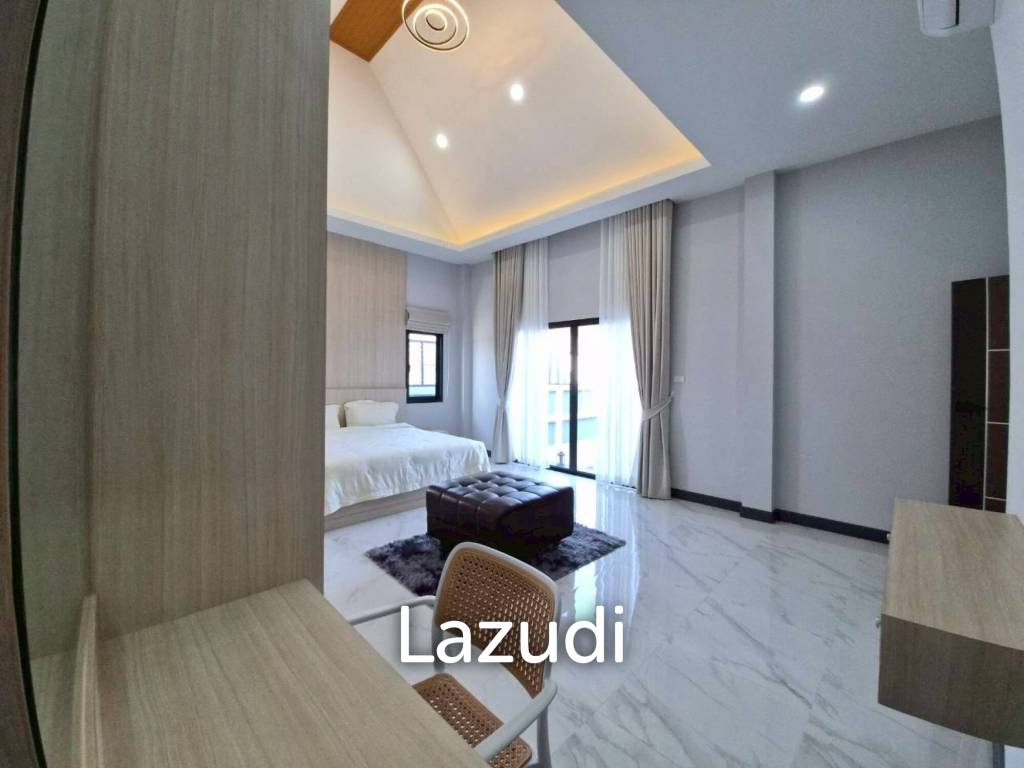 รูป บ้านเดี่ยวชั้นเดียว 133 ตร.ม. พร้อมสระว่ายน้ำส่วนตัว นาเกลือ หนองปรือ บางละมุง - รูปที่ 14/44