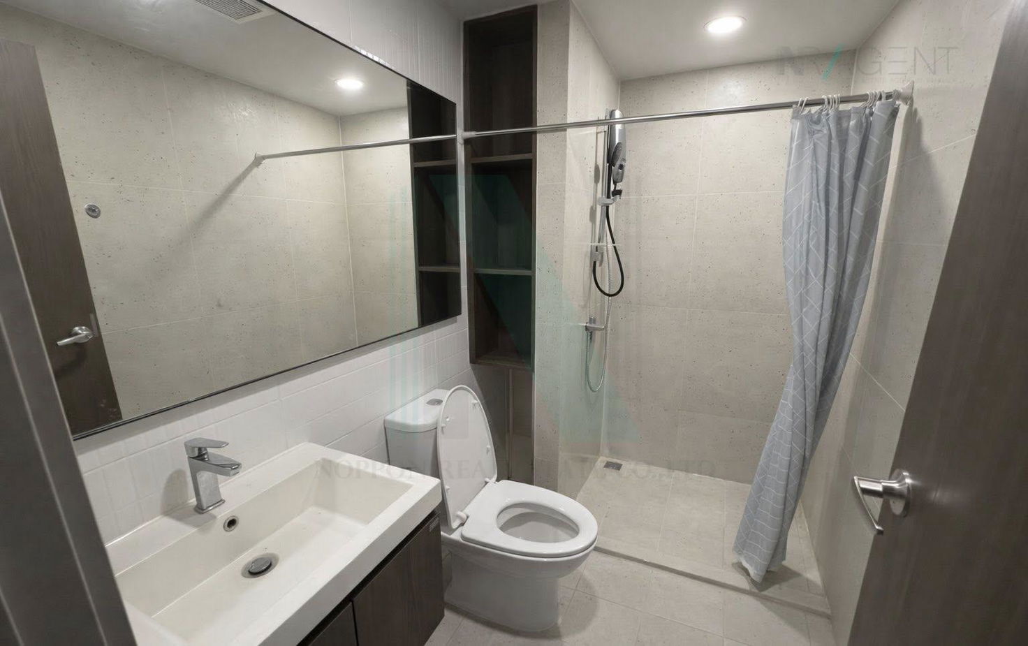 รูป 🚩 ให้เช่าคอนโด นิว ครอส คูคต สเตชัน อาคาร A ชั้น 5 1 ห้องนอน ขนาด 23 ตรม ใกล้ Makro Food Service ลำลูกกา - รูปที่ 8/8