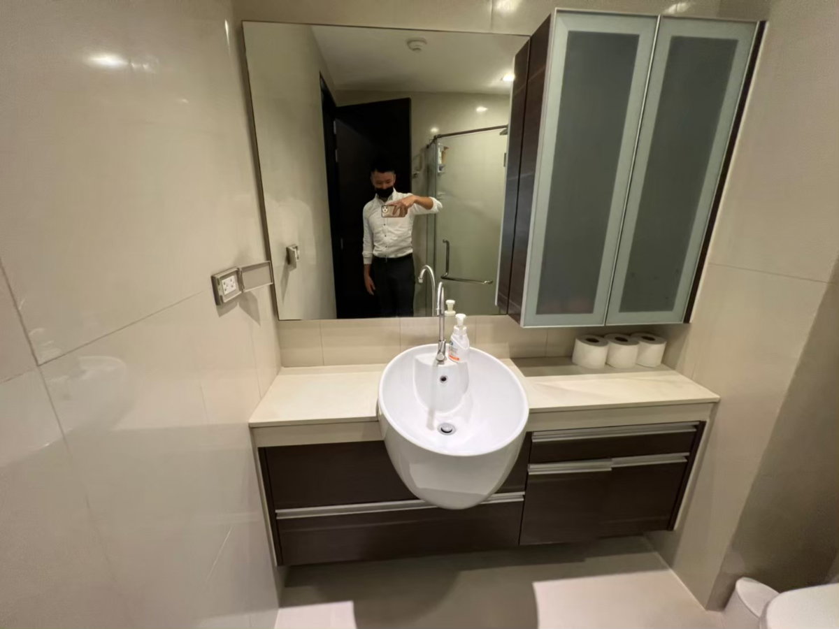 รูป 🍀ให้เช่า : สกาย วอล์ค เรสซิเดนซ์. 39.8ตรม. เฟอร์นิเจอร์ เครื่องใช้ไฟฟ้าครบ  17,000บ./เดือน Line id: 2424yusuke - รูปที่ 9/10