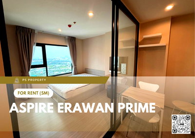 Condos for rent : For Rent ✨ Aspire Erawan Prime ✨ Fully furnished with appliances, near BTS Erawan.