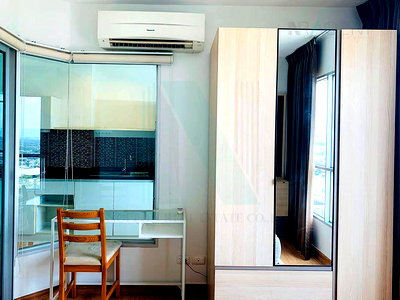 Condos for rent Kluai Nam Thai : 🚩 For Rent Condo ASPIRE RAMA 4 Building B, Floor 25,1 bed room, Room size 29.00 sqm