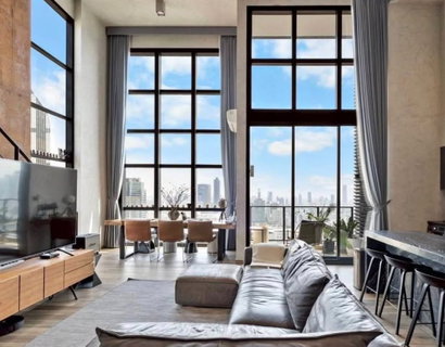 รูปภาพ ✅ ✅ ให้เช่า - The LOFTS Asoke , Super Luxury Penthouse พร้อมเข้าอยู่ ติดต่อไลน์ @bktasset โทร 095-325-8928