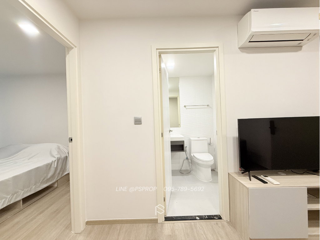 รูป คอนโดเช่าบางเเสน ใกล้ ม.บูรพา ห้องสวยเดินทางง่าย Kave Universe Bangsaen (เคฟ ยูนิเวิร์ส บางแสน) ✅ พร้อมเข้าอยู่ #CR0380 - รูปที่ 8/10