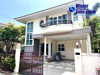 เช่าบ้านเดี่ยว ถนนลาดกระบัง : เช่า ศุภาลัย การ์เด้นวิลล์ สุวรรณภูมิ ลาดกระบัง 54 ใกล้สนามบินสุวรรณภูมิ