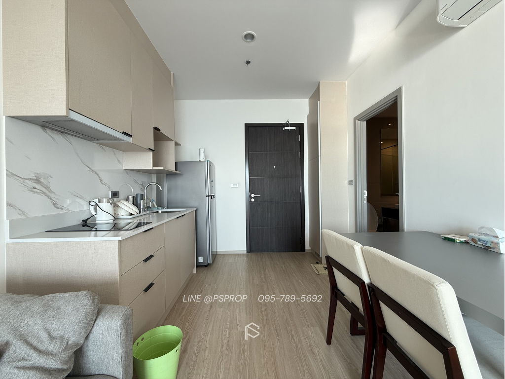 รูป คอนโดเช่าบางพระ ใกล้ตลาดหนองมนติดถนนสุขุมวิท The Symphony Condo ✅ พร้อมเข้าอยู่ #CR0384 - รูปที่ 8/15