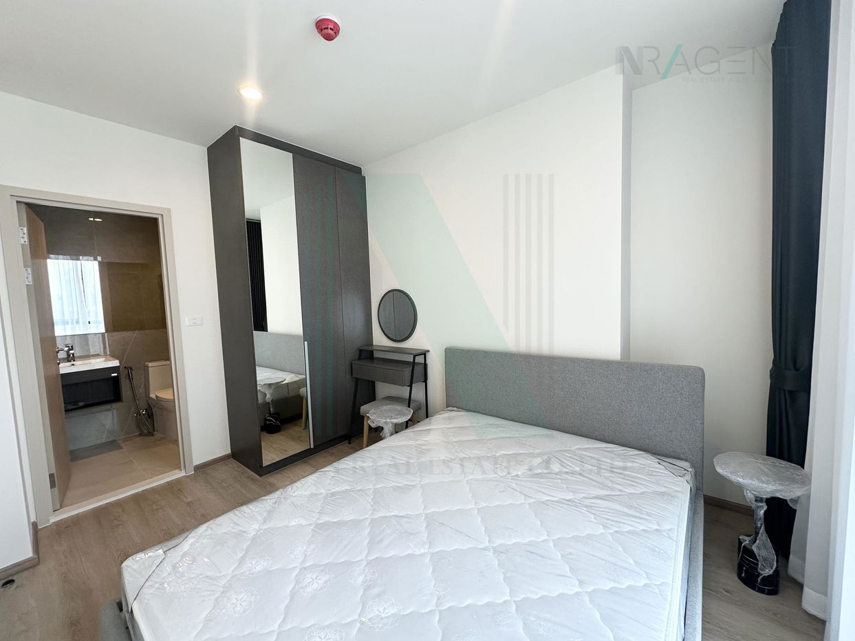 รูป ให้เช่าคอนโด นิว ดิสทริค อาร์ 9 อาคาร 1 ชั้น 24 1 ห้องนอน ขนาด 28 ตรม ใกล้ MRT พระราม 9 - รูปที่ 3/8