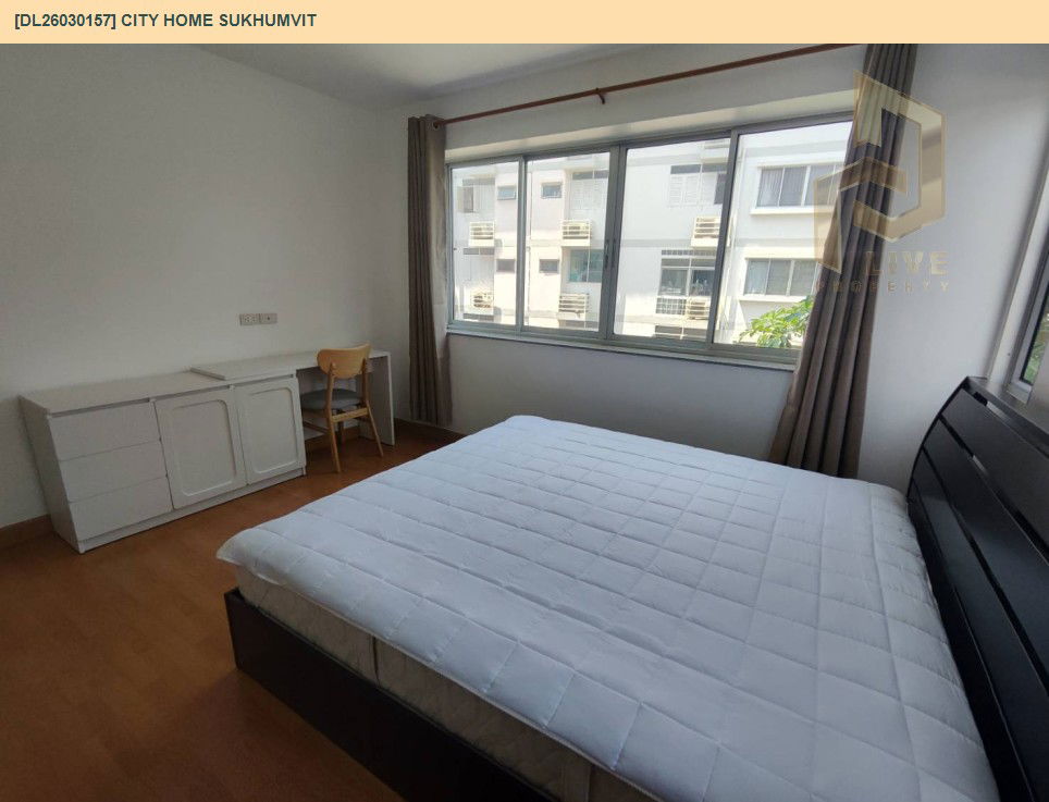 รูป DL26030157 ให้เช่าคอนโด ซิตี้ โฮม สุขุมวิท (City Home Sukhumvit) ใกล้ BTS อุดมสุข พร้อมเข้าอยู่ โทรด่วน 0656133286 LineID @534wlwof - รูปที่ 2/8