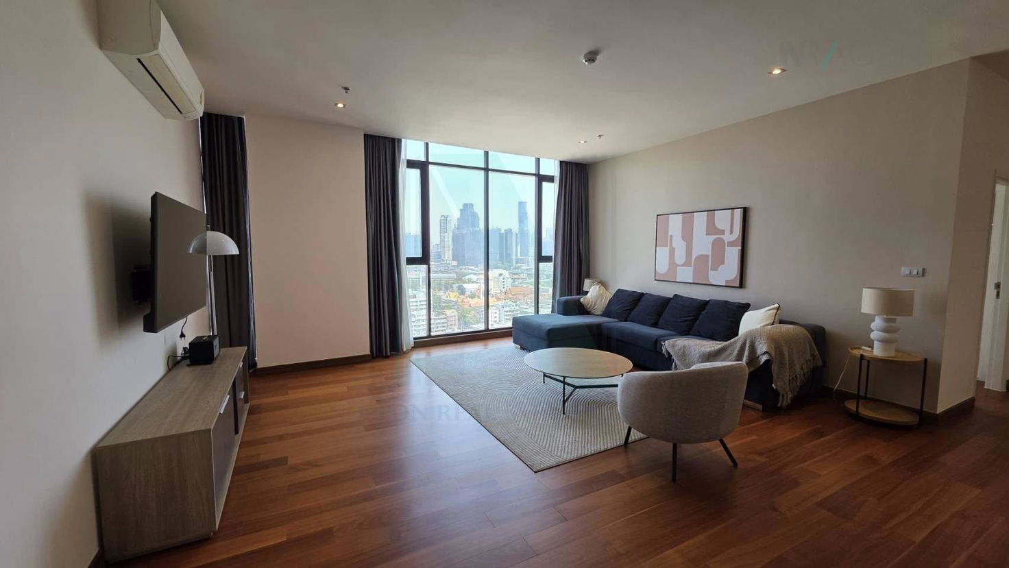 รูป 🔺 ให้เช่าคอนโด อัลติจูด ซิมโฟนี เจริญกรุง อาคาร 1 ชั้น 20 3 ห้องนอน ขนาด 141 ตรม ใกล้ ใกล้ Shrewsbury International School - รูปที่ 4/8