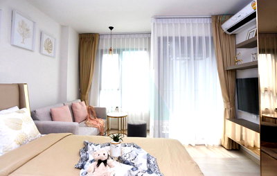 Condos for rent BTS Chit Lom : For Rent Condo LIFE ONE WIRELESS Building 1, Floor 15,Studio, Room size 24.00 sqm