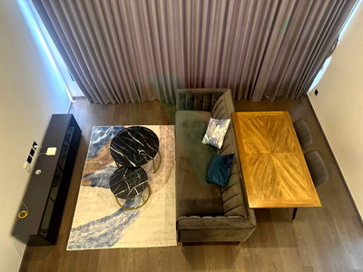 คอนโดให้เช่า : 📌 ให้เช่าคอนโด พาร์ค ออริจิ้น จุฬา-สามย่าน อาคาร 1 ชั้น 34 Duplex 2 ห้องนอน ขนาด 64 ตรม ใกล้ ตลาดสามย่าน