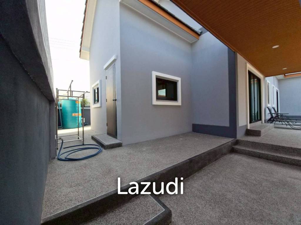 รูป บ้านเดี่ยวชั้นเดียว 133 ตร.ม. พร้อมสระว่ายน้ำส่วนตัว นาเกลือ หนองปรือ บางละมุง - รูปที่ 35/44