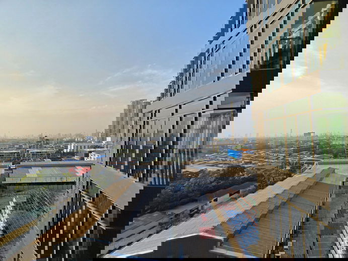 รูป 🔥เจ้าของปล่อยเช่าถูก🔥 ห้องสวย มีเครื่องซักผ้า วิวสระว่ายน้ำ Ideo Blucove Sukhumvit - รูปที่ 11/16