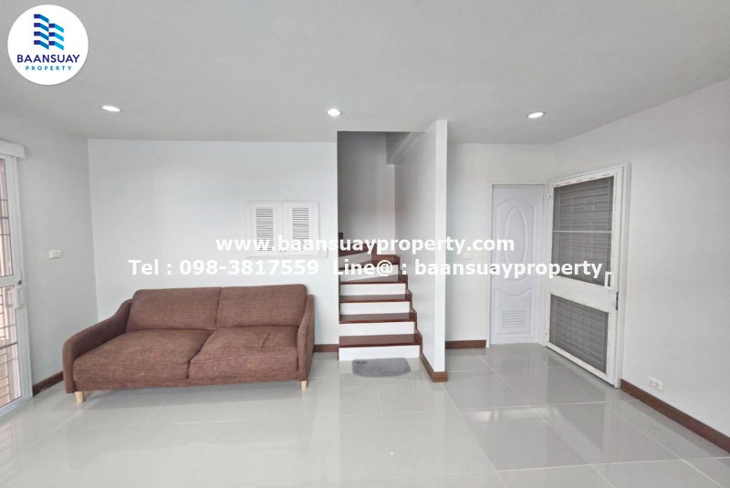 รูป ให้เช่า ทาวน์โฮม 3 ชั้น ทาสีใหม่ทั้งหลัง ถนนสุทธิสาร  ใกล้ MRT สุทธิสาร 1 กม. - รูปที่ 4/13