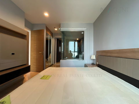 📌 For Rent Condo RHYTHM SUKHUMVIT 50 Building 1, Floor 20,1 bed room, Room size 45 sqm