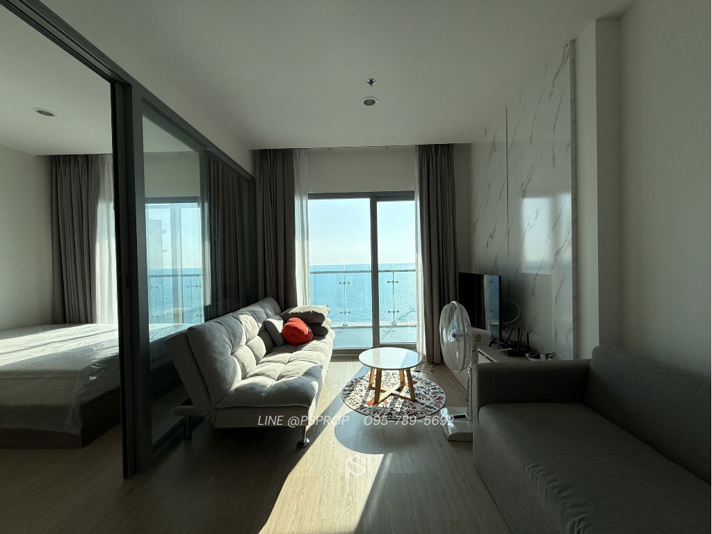 รูป คอนโดเช่าบางพระ ใกล้ตลาดหนองมนติดถนนสุขุมวิท The Symphony Condo ✅ พร้อมเข้าอยู่ #CR0384 - รูปที่ 1/15