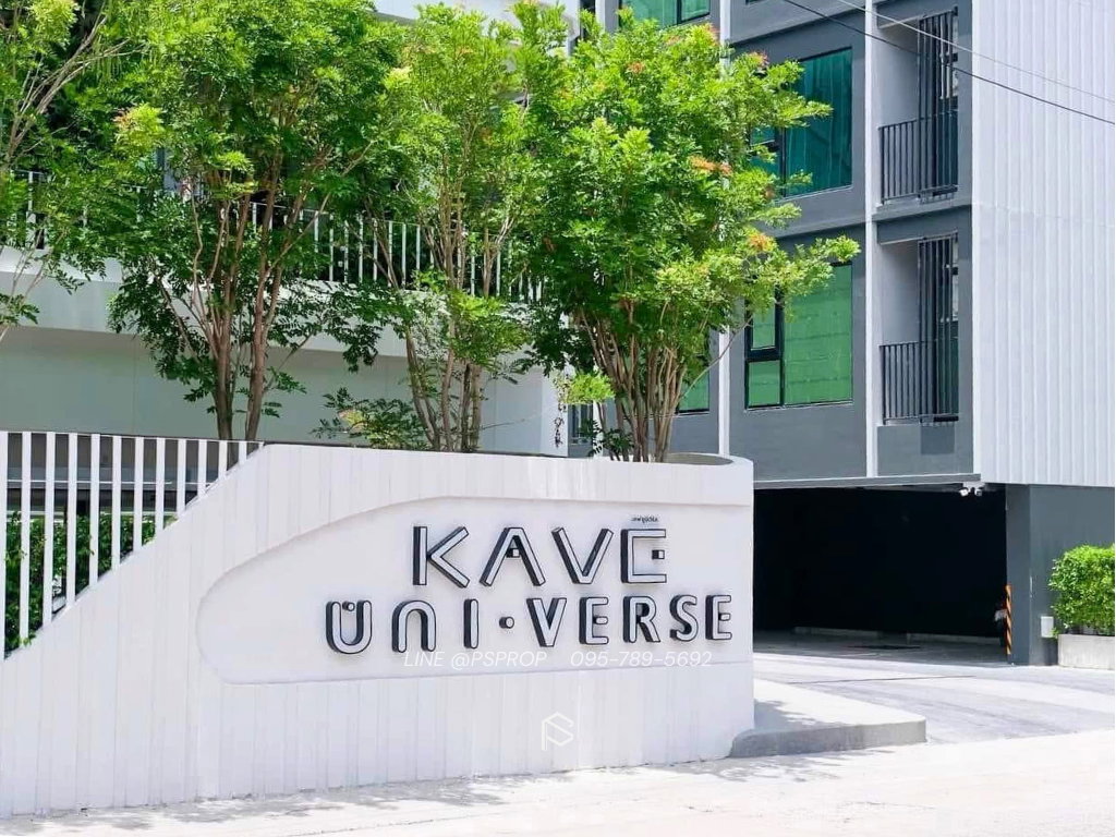 รูป คอนโดเช่าบางเเสน ใกล้ ม.บูรพา ห้องสวยเดินทางง่าย Kave Universe Bangsaen (เคฟ ยูนิเวิร์ส บางแสน) ✅ พร้อมเข้าอยู่ #CR0380 - รูปที่ 1/10