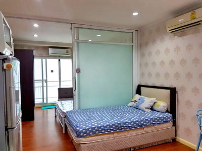 คอนโด BTS อโศก : Grand Park View Asoke ห้องสวย กั้นห้อง ราคาดีมาก ตกแต่งพร้อมเข้าอยู่ | Code DS1538 Line : @Dstay