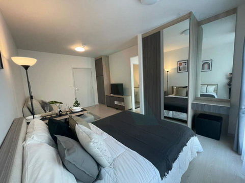 📌 For Rent Condo UNIO SUKHUMVIT 72 PHASE 2 Building D, Floor 6,Studio, Room size 28.00 sqm