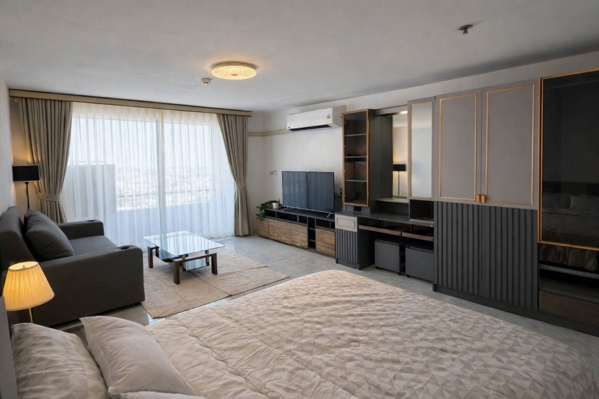 รูป 🟪🟦🟩🟨🟧 ให้เช่า รัชดา ออร์คิด 📍ใกล้ MRT สุทธิสาร 🛎️🛎️ | 𝗟𝗶𝗻𝗲@: @𝗮𝘀𝘀𝗲𝘁𝘀𝗽𝗿𝗼 - รูปที่ 12/15