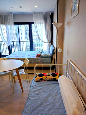 Condos for rent : For Rent Condo THE POLITAN RIVE Building 1, Floor 49,1 bed room, Room size 30 sqm