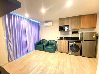 คอนโดให้เช่า : ให้เช่าคอนโด Ideo mobi sukhumvit eastpoint คอนโดแต่งครบพร้อมเข้าอยู่ใกล้รถไฟฟ้าBTSบางนาเพียง250เมตรเท่านั้น!!