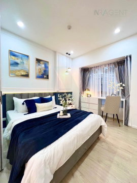 📌 For Rent Condo S1 RAMA 9 Building A, Floor 2,1 bed room, Room size 33.00 sqm