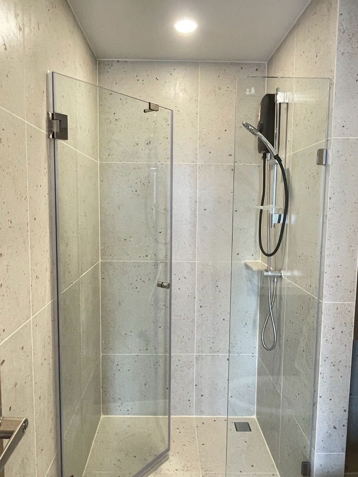 รูป ให้เช่าคอนโด นิว คอร์ คูคต สเตชัน ตึกF 23 ตร.ม.ห้องใหม่ เฟอร์ครบ ติดรถไฟฟ้าคูคต (TR1277) - รูปที่ 10/12