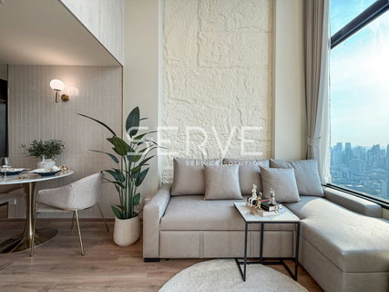 รูปภาพ 🔥50K🔥 - ห้องดูเพล็กซ์ 1 นอน 32.69 ตร.ม. ชั้นสูง 35+ คอนโดหรูแห่งใหม่ ทำเลดี ใกล้ BTS ทองหล่อ ที่ Noble Form Thonglor / ให้เช่าคอนโด