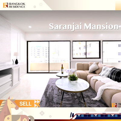 ขายคอนโด : 🩵ห้องรีโนเวทใหม่ สวย ห้องใหญ่ น่าอยู่ - Saranjai Mansion ใกล้ BTS นานา