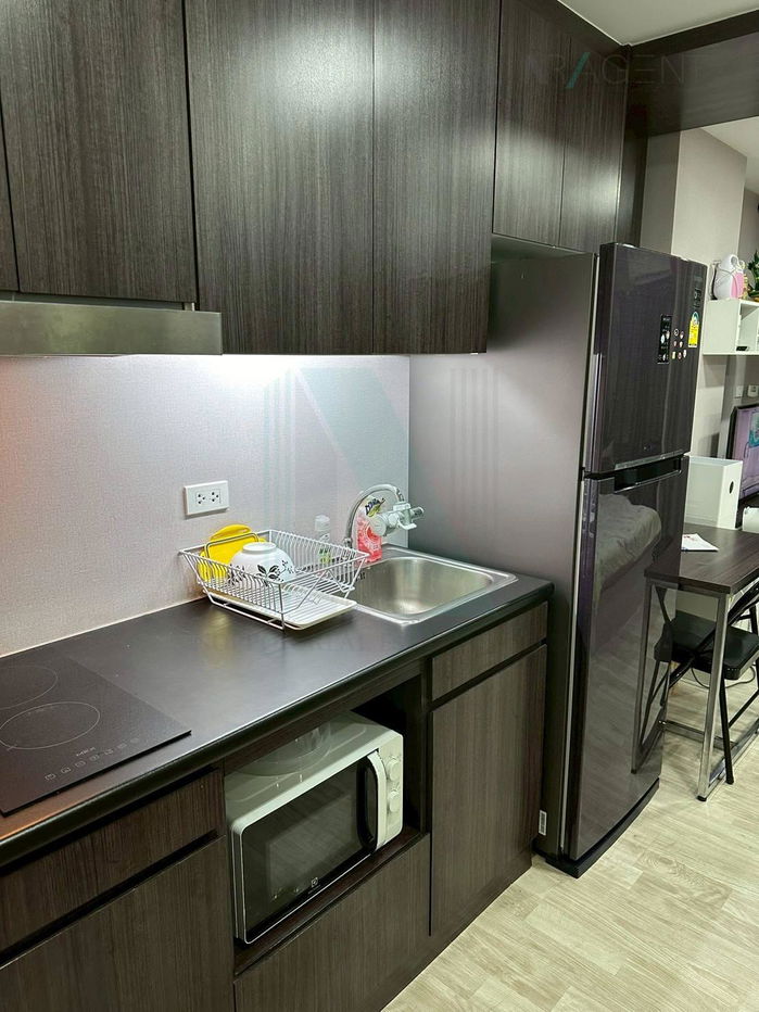 รูป 🚩 ให้เช่าคอนโด ดีมาร์ก คอนโด แอท สุทธิสาร อาคาร 1 ชั้น 7 สตูดิโอ ขนาด 23 ตรม ใกล้ The Street รัชดา - รูปที่ 8/8