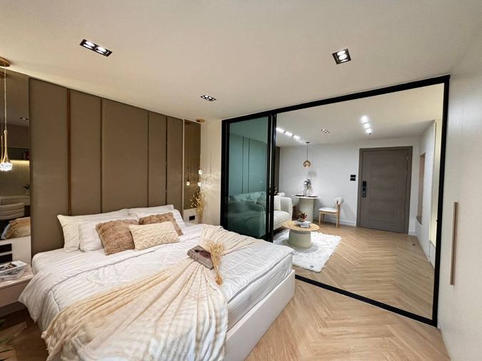 ขายศรีธนาคอนโด 2 ใกล้นิมมาน 5 นาที วิวดอยสุเทพ รีโนเวทใหม่ทั้งห้อง สไตล์ Modern Luxury พร้อมอยู่ทันที (C449) T.0946511456