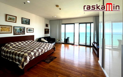 Condos for rent : KT0251📲LineID @556ryccg🏖️Studio 52sqm Tower B High-Floor🌊Sea view Fully furnished🦀Northpoint Pattaya Wongamat Beach 