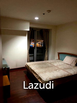 Condos for sale : 61 sqm river view 2 bedroom condo on 12th floor at River Heaven Bang Kho Laem
