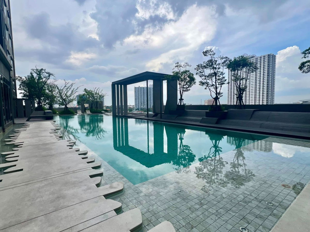 รูป 🌿**VR0003 Aspire สาทร – ราชพฤกษ์****อยู่สบาย วิวสูง ห้องมุม ใกล้รถไฟฟ้า 2 สาย** - รูปที่ 9/17