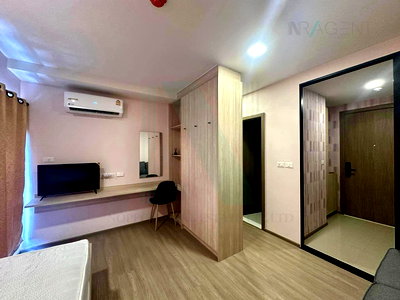 เช่าคอนโด รามคำแหง 24 : 📌 ให้เช่าคอนโด เดอะ มูฟ ราม 22 อาคาร B ชั้น 6 สตูดิโอ ขนาด 24 ตรม ใกล้ Huamark Town