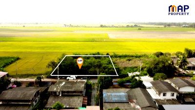 Land for sale Nong Chok : 1 rai of vacant land near Khlong 13 Road, Nong Chok, near community