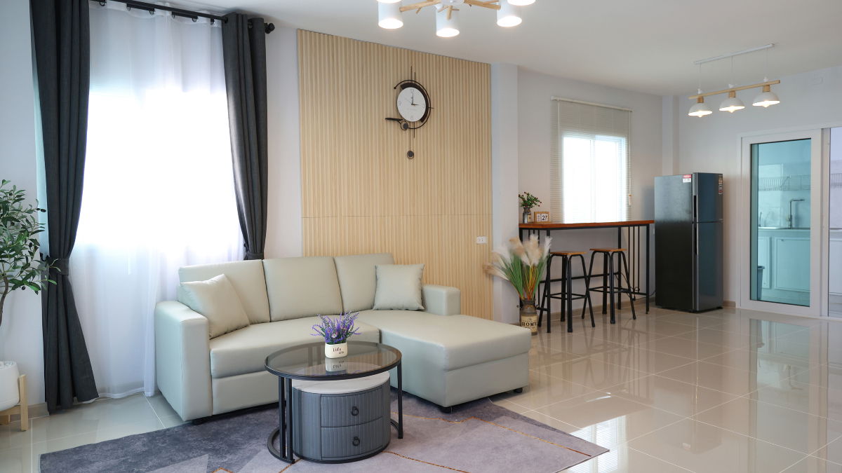 รูป ให้เช่าบ้านใหม่ เฟอร์ครบ ต่อเติมครัว 3 ห้องนอน 3 ห้องน้ำ หมู่บ้านบ้านดี เดอะแฮมิลตัน ชัยพฤกษ์ วงแหวน มีรถเมล์ผ่าน รถตู้รับส่งรถไฟฟ้าสายสีม่วง - รูปที่ 5/36