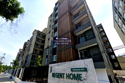 Condos for sale : S1082 Booking cancelled! Regent Home Sukhumvit 97/1 condo near BTS Bang Chak, only 1.59 million baht. #Salary18Kcangetloan Free transfer fees.