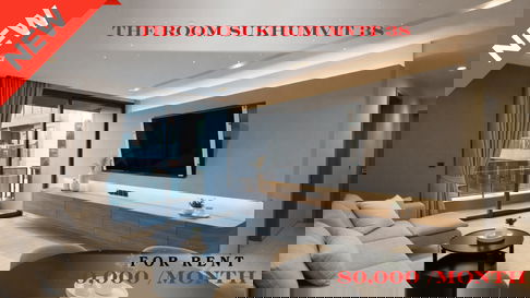 🍀🍀🍀Prime condo Location 🚆ให้เช่า📍เดอะรูม สุขุมวิท 38 🌹 (Line:@rent2022) พร้อมเข้าอยู่ ✨ A10818