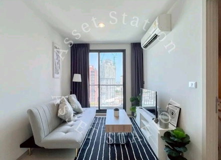 🏢Book now! ✨ Luxurious condo Rhythm Sukhumvit 42, fully furnished, high floor, city view, near BTS Ekkamai.