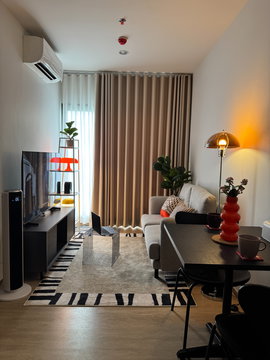 Condo for rent: Noble Create, Building A, 7th floor, 1 bedroom, 32 sq.m., near The Crystal Ekkamai–Ramintra.
