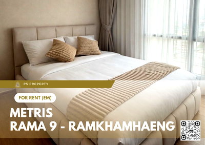 Condos for rent : For rent 📍 Metris Rama 9 - Ramkhamhaeng 📍 Fully furnished with appliances. Near Airport Link Ramkhamhaeng.