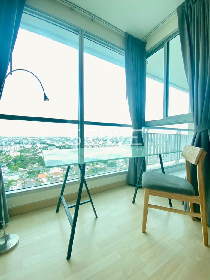 รูป 🔥30K- ปรับราคาลง ห้องมุม ไซส์ใหญ่ 1นอน 1ห้องทำงาน ชั้นสูง วิวโล่ง เฟอร์จัดเต็ม แต่งสวย พร้อมอยู่ คอนโดทำเลดี ติด MRT รัชดาภิเษก @ Rhythm Ratchada - รูปที่ 17/18